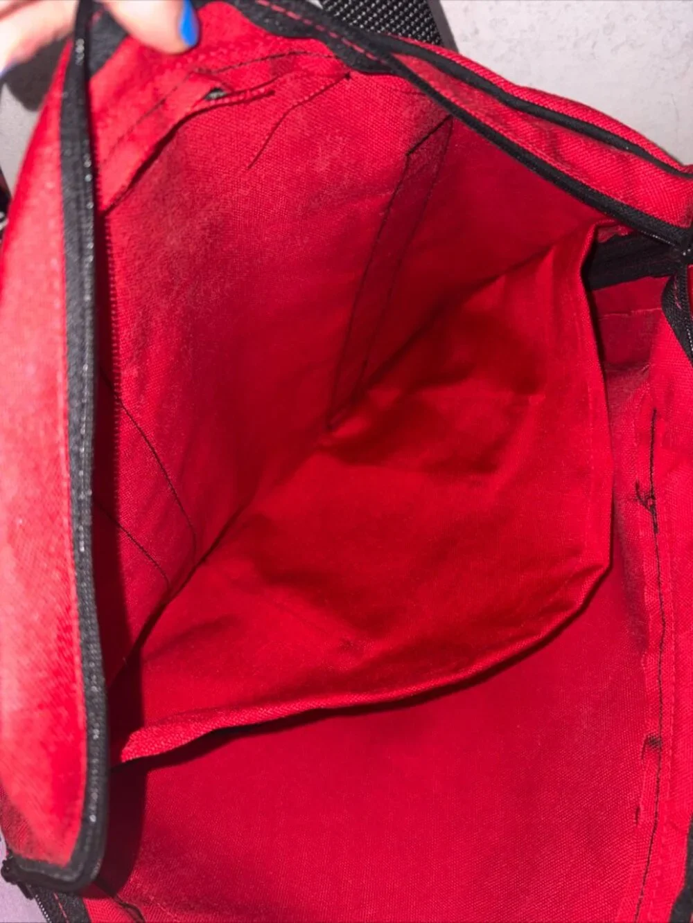 Outdoor Gear from chuck roast CORDURA nylon bag Red Large Durable 20x13x3 inches